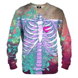 SKELETON SWEATER SIZE XS